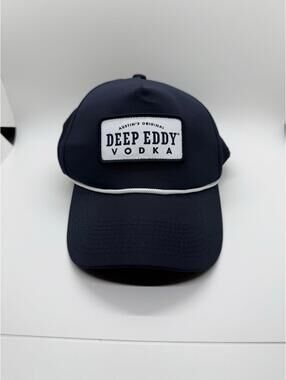 Deep Eddy’s Vodka SnapBack Hat-Adjustable/Navy Blue+White